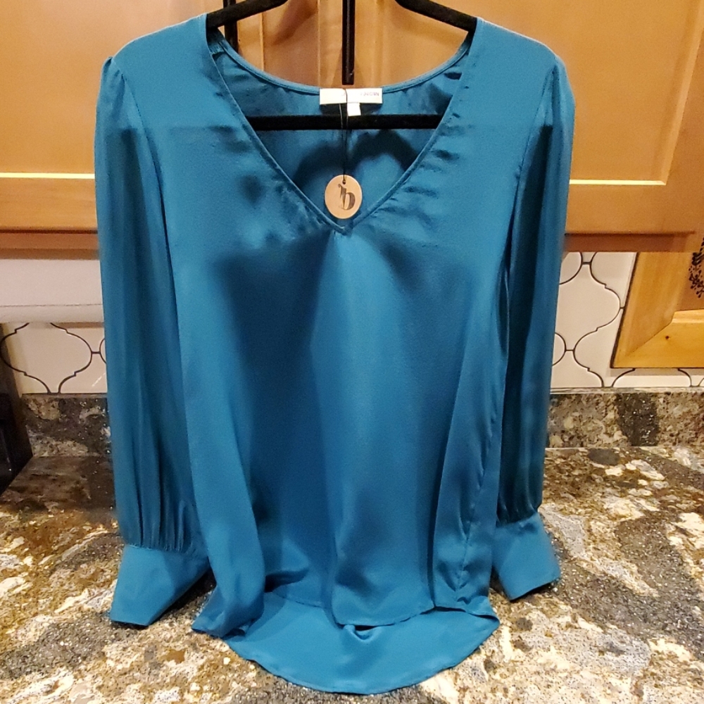 Lavender Brown blouse